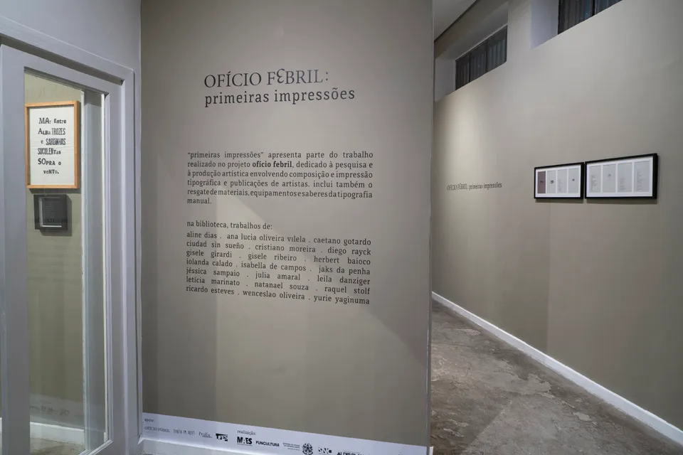 vista da exposição