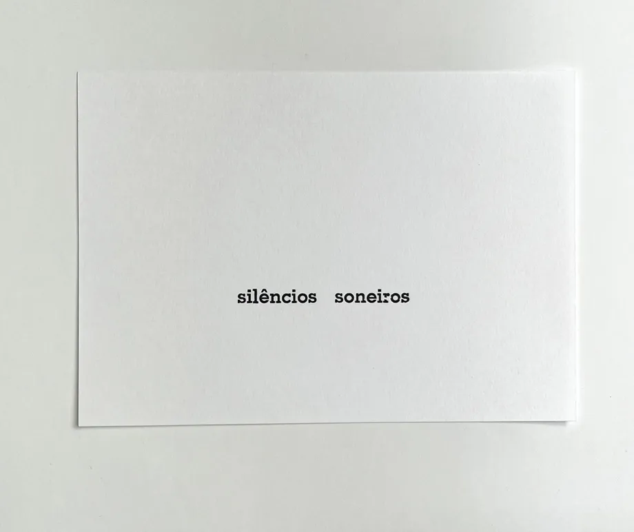 silêncios  soneiros